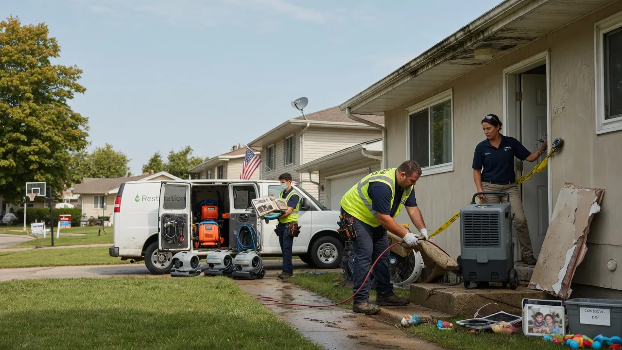 Water Damage Restoration in Donnelsville, OH near me